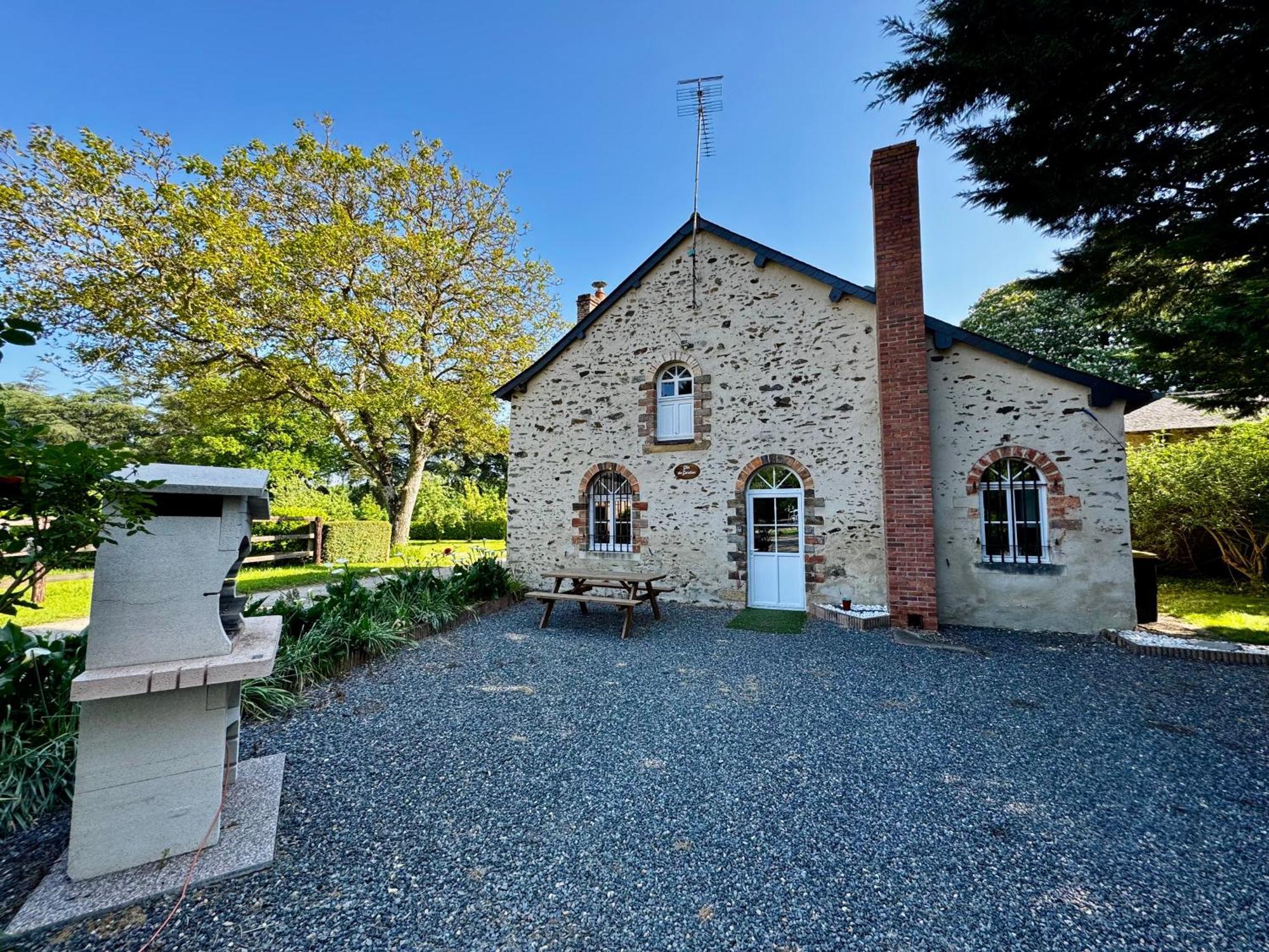 Domaine De La Maroutiere Villa Saint-Fort Dış mekan fotoğraf